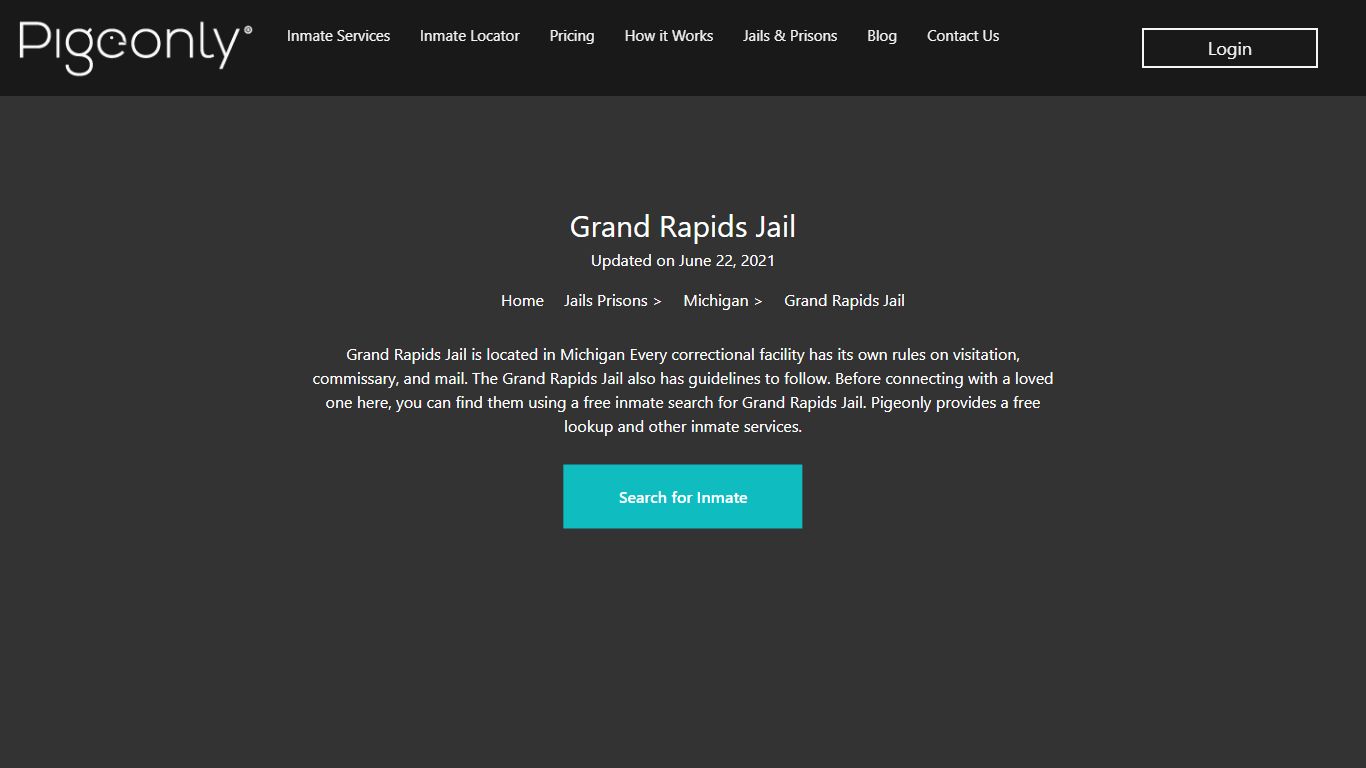 Grand Rapids Jail Inmate Search | Michigan